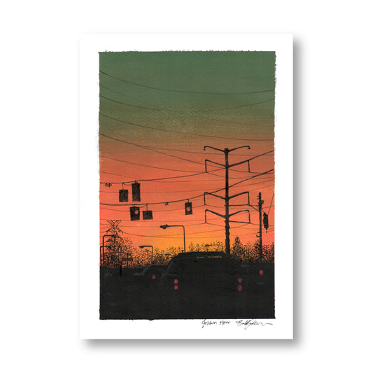 'Golden Hour' print